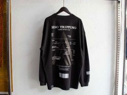 [ EGO TRIPPING ] コンセプションTシャツ ロングスリーブ / CONSUPTION TEE L/S (black)