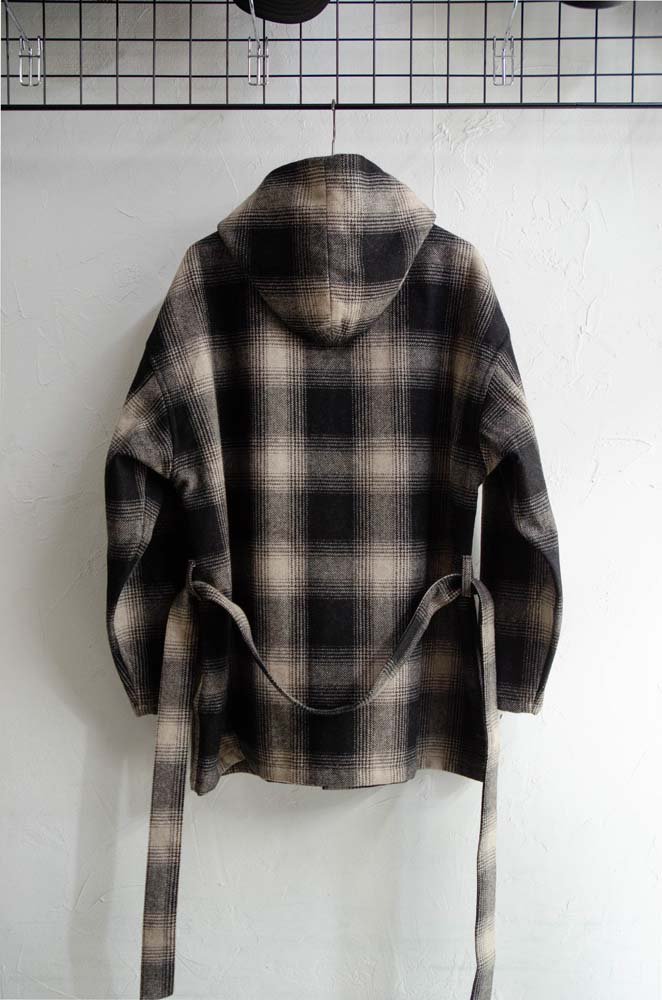 [ EGO TRIPPING ] ウールフーディローブ/ WOOL HOODIE ROBE - MESSAROUND