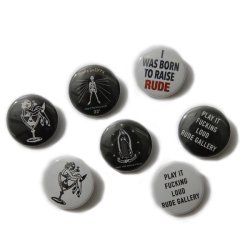 [ RUDE GALLERY ] 缶バッジセット / CAN BADGE SET
