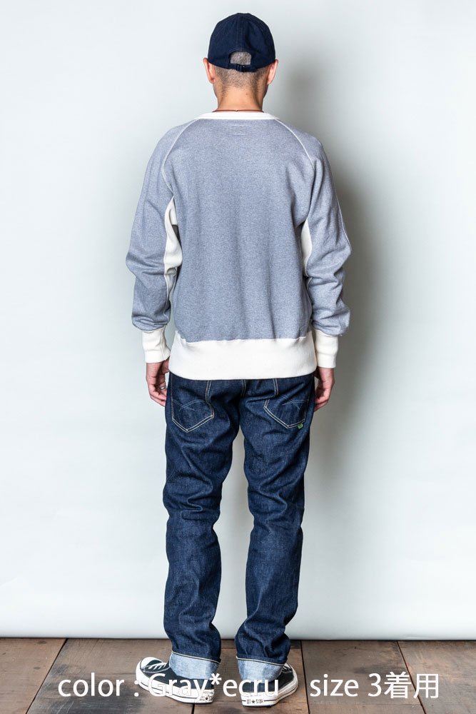 GERUGA ] スウェットシャツ / SWEAT SHIRTS -TWO TONE- - MESSAROUND