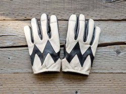 [ Vin & Age ]  / GLOVE : TYPE VG23T-NS NAUGHTY JAGGED GLOVE #ivory