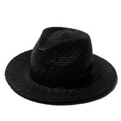[ RUDE GALLERY ] ストローハット / STRAW HAT  (black)