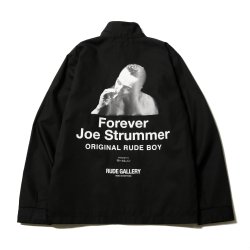 [ RUDE GALLERY ] JOE STRUMMER SWING TOP - PHOTOGRAPHY BY SHO KIKUCHI (black)