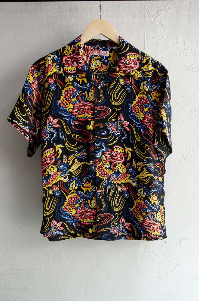 SUN SURF RAYON HAWAIIAN SHIRT | GUARDIAN SPIRIT - MESSAROUND