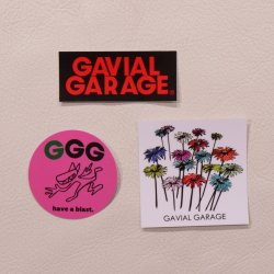 [ GAVIAL GARAGE ] Stickers (set of3)