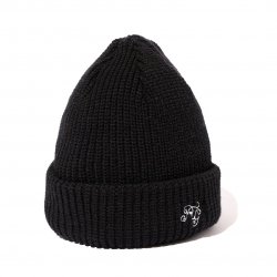 [ RUDE GALLERY ] BASIC KNIT CAP ( black )