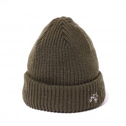 [ RUDE GALLERY ] BASIC KNIT CAP ( olive )