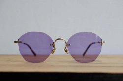 [ Mr.CASANOVA ] RICH / Gold / Purple Lens