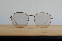 [ Mr.CASANOVA ] JEALOUS / Gold / Light Brown Lens