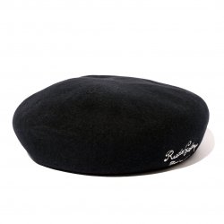 [ RUDE GALLERY ] CHAIN EMB WOOL BERET