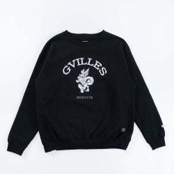 [ GAVIAL ] heavy weight pullover sweat GVILLES(black)