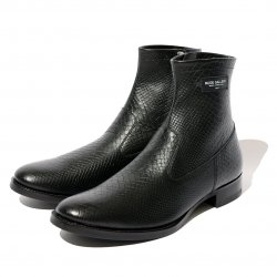 [ RUDE GALLERY ] SIDE ZIP BOOTS - MATT COBRA