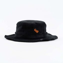 [ GAVIAL ] corduroy jungle hat (black)