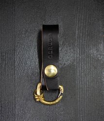 [ GERUGA ] KEY LEATHER LOOP