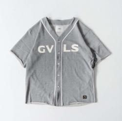 [ GAVIAL ] sweat baseball shirts (h-gray)