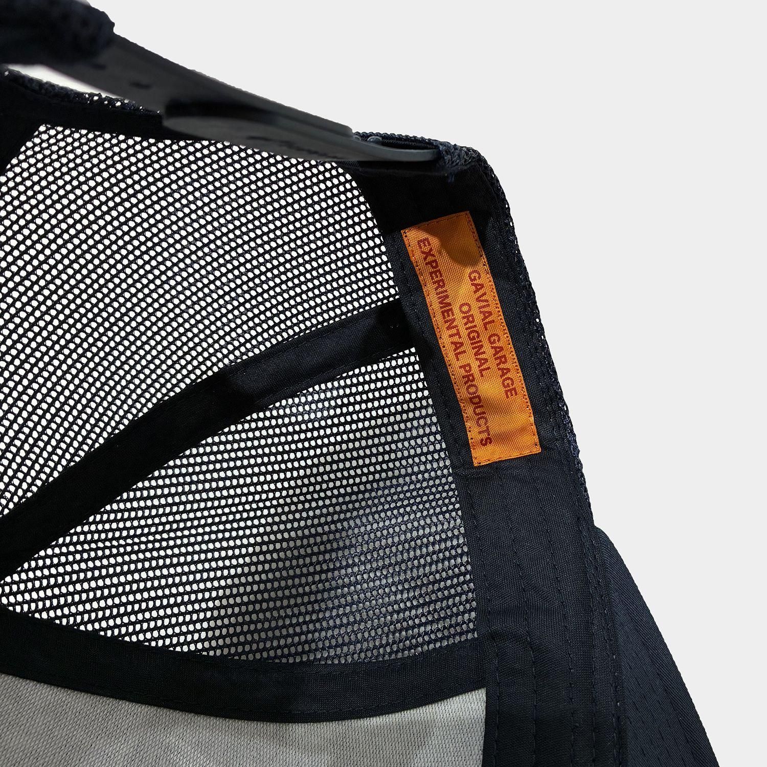 GAVIAL GARAGE | メッシュフラットバイザーキャップ - MESSAROUND