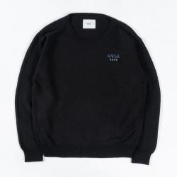 [ GAVIAL ] crew neck knit (black)