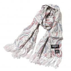 [  RUDE GALLERY ] PAISLEY STOLE (white)