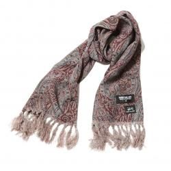 [  RUDE GALLERY ] PAISLEY STOLE (burgundy)