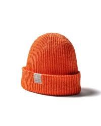 [ GERUGA ] ͥ˥åȥå /LOW-GAUGE LINEN KNIT CAP
PIGMENT-DYED (orange)