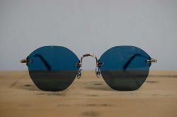 [ Mr.CASANOVA ] RICH / Gold / Turquoise Green Lens