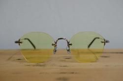 [ Mr.CASANOVA ] RICH / Gold / Light Yellow Lens