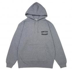 [ RUDE GALLERY ]  MAD CITY ROCKERS MARIA HOODIE ( gray )