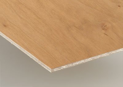 アメリカンチェリー板目の天然木ツキ板合板3×6を販売。ツキ板専門工場