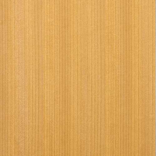 【サンプル】アサメラ【柾目】幅250ミリ×長さ250ミリ「天然木のツキ板合板」