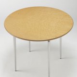 【テーブル板】高級天然木「バーズアイメープル」円形