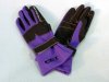 FET 3Dレーシンググローブ（グラブ）　紫（パープル）／黒