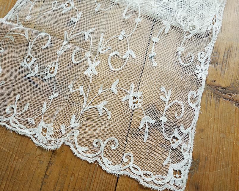 アンティーク　レースストール　フランス アンティークレースストール lace102