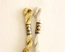 DMC 刺繍糸 5番　キラキラ