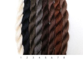 DMC 刺繍糸 3番(ベージュ、黒、茶系)