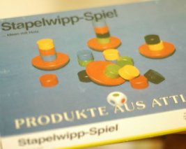 STAPELWIPP-SPIEL　木製のゲーム