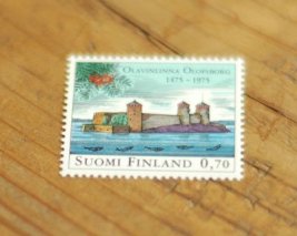 北欧の古い切手  Olavinlinna