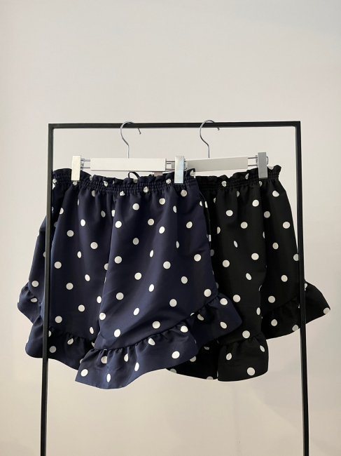 dot frill short pants 新品未使用 ブラック www.moremedia.com.tw