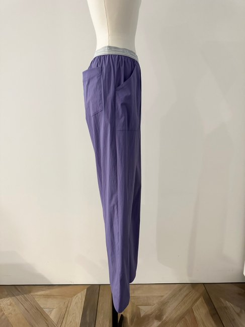 10/21～【FINAL SALE】raku shaka pants【パープル,ピンクのみ/SM