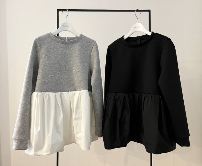 【在庫調整】popover tops【2色展開】※順次発送予定 - RosyMonster