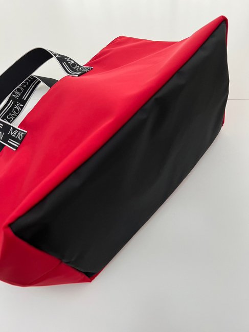 【在庫調整】（大）rosy original logo handle tote bag【3色展開】※順次発送予定 - RosyMonster