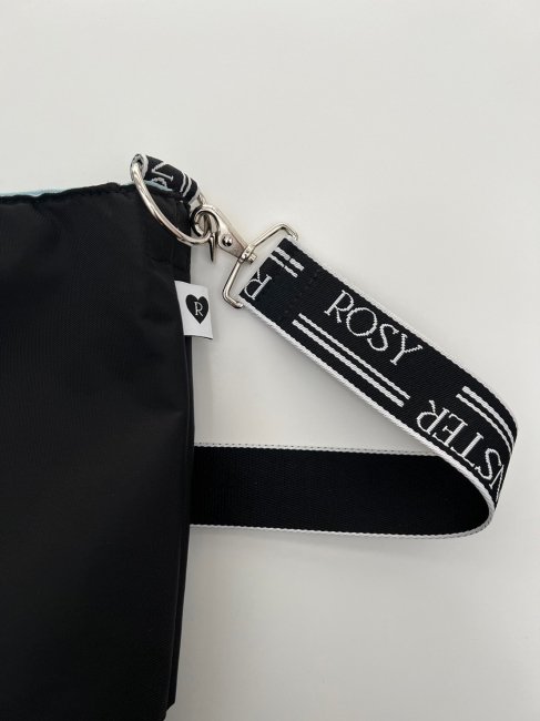 在庫調整】 （単品）rosy original logo shoulder【ブラックのみ 