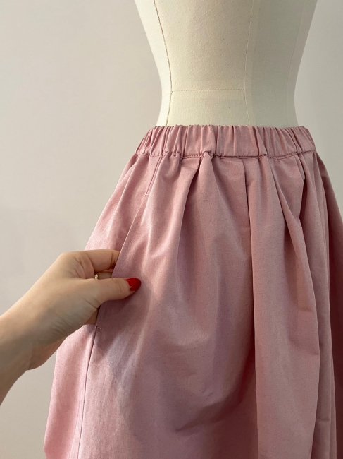 4/27～【SPRING SALE】cotton candy long balloon  skirt【3色展開/SMサイズ展開】※5/10頃より順次発送予定 - RosyMonster