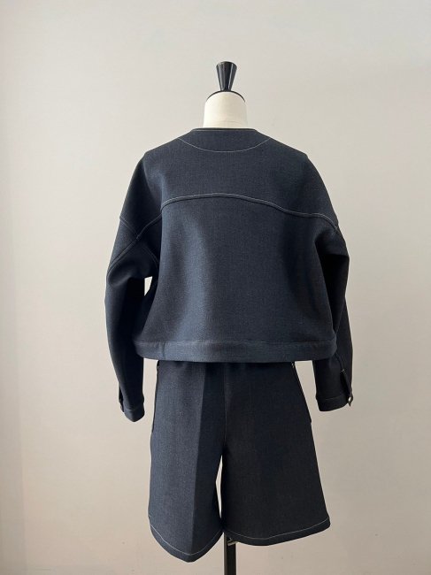 denimlike culottes【2色展開/SMサイズ展開】※順次発送予定 - RosyMonster