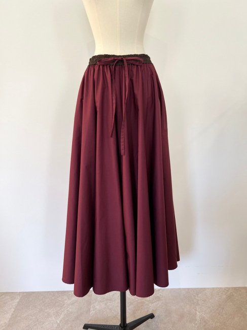 11/22～【AUTUMN SALE】bi-color reversible skirt【3色展開/SMサイズ展開】※11/29頃より順次発送予定 -  RosyMonster