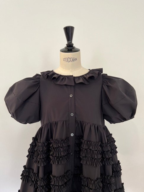 在庫調整】gorgeous mini frill tunic【2色展開】※順次発送予定 - RosyMonster