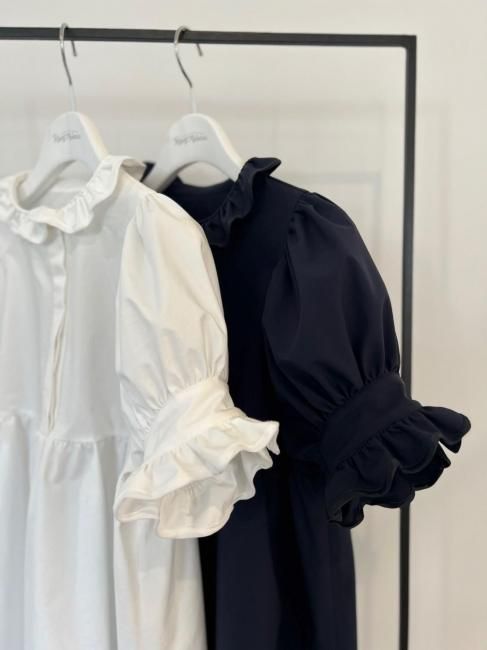9/20～【MORE FINAL SALE】SUZURAN Lumiere tunic【ホワイトのみ