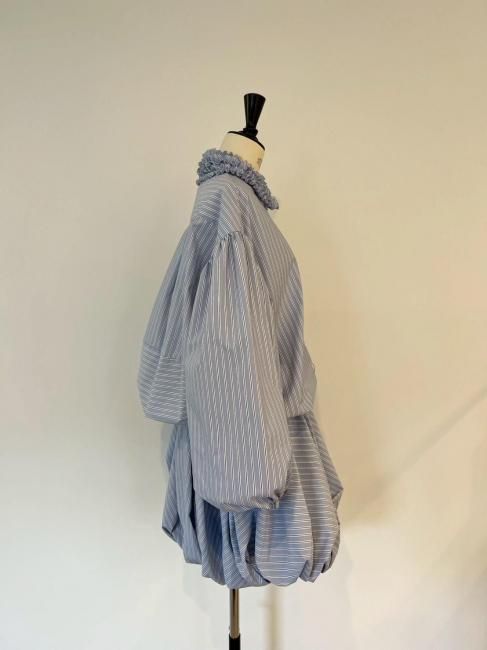 9/20～【MORE FINAL SALE】stripe balloon short pants【2色展開/SM