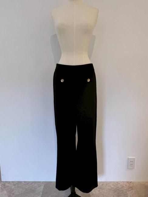 9/20～【MORE FINAL SALE】marine flare knit pants【2色展開/2