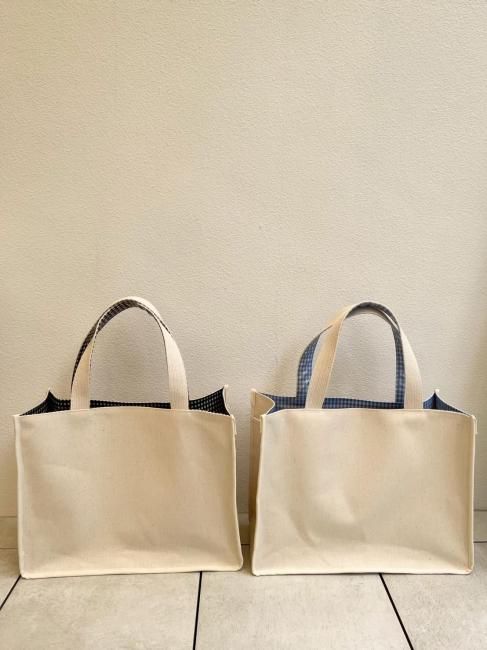予約販売】reversible tote bag【2色展開】※ご注文より2週間程で発送