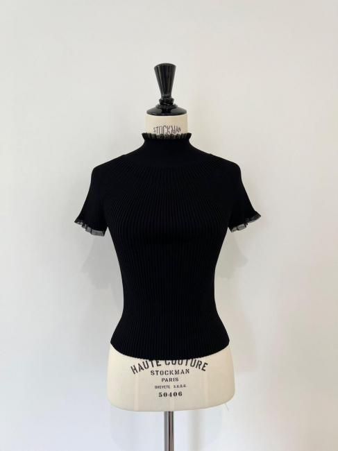 9万✨未使用 ルネ ウールロングジレ 刺繍入りくるみボタン 24年 オペラピンク j_819im_2307_i_07.jpg